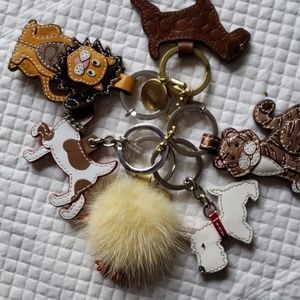 Coach key rings